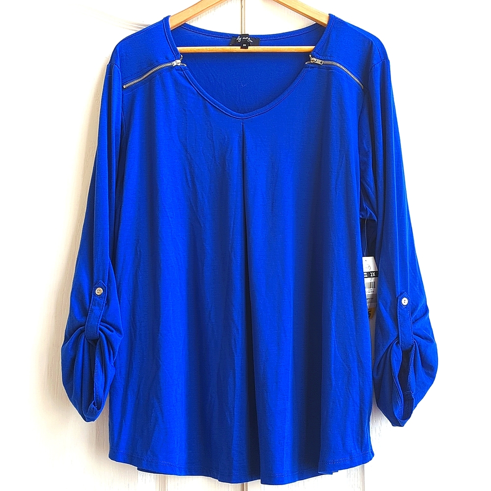 Blue Blouse NWT 💙
